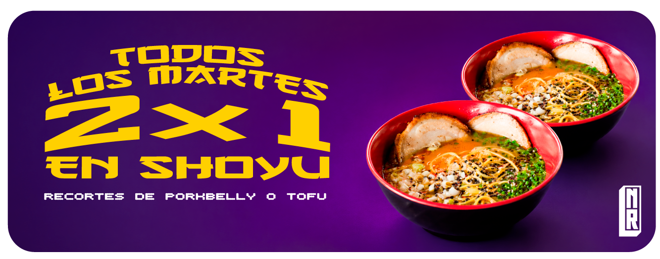 Todos los martes 2x1 en Shoyu